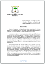 Ley General del Trabajo